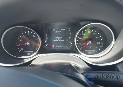 2018 Jeep Compass Latitude Fwd из США, поврежденный, VIN 3C4NJCBB1JT461649